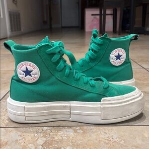 Converse Chuck Taylor Emerald Green High-Top Canvas Sneakers men size 9